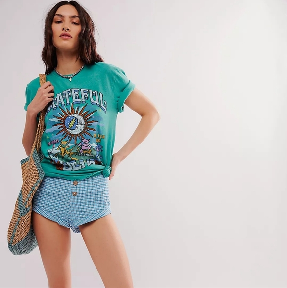 Free People Junk Food Grateful Dead LA Tee - Picture 1 of 8